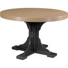 Round Polywood Patio Table in Cherrywood