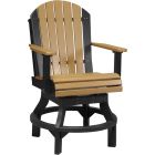 Amish Poly Adirondack Swivel Chair - Counter Height