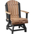Amish Poly Adirondack Swivel Chair - Dining Height