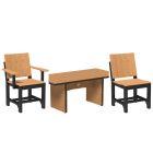 Amish Poly Urban 3' x 6' Rectangular Dining Set (7-Piece)