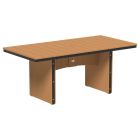 Amish Poly Urban 3' x 6' Rectangular Table - Bar Height