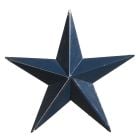 Amish Painted Navy Blue Barn Star