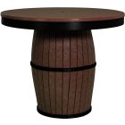 NatraBreeze Poly Round Barrel Table