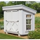 Amish Made Petite Greenhouse Backview