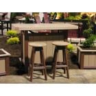 Amish Made Polywood Patio Bar Set