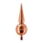 Highland Copper Roof Finial - 15 in.