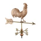 Rooster Copper Weathervane - Cottage Size