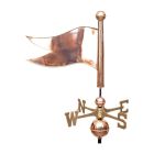 Classic Flag Copper Weathervane - Standard Size