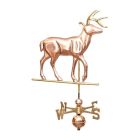 Standing Deer Copper Weathervane - Standard Size