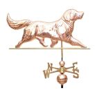 Golden Retriever Copper Weathervane - Standard Size