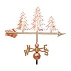 Three Trees Copper Weathervane - Standard Size