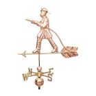 Fireman Copper Weathervane - Standard Size