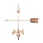 36" Arrow Copper Weathervane - Standard Size
