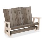 Amish Skyward Poly Adirondack Console Glider