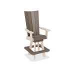 Amish Skyward Poly Swivel Bar Height Chair