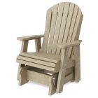 Heritage Single Glider in Weathered Wood
