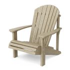 Heritage Sunrise Adirondack Chair in Weathered Wood