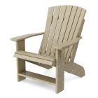 Heritage Adirondack Chair in Weathered Wood