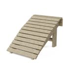 Heritage Folding Footstool in Weathered Wood