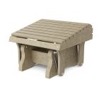 Heritage Gliding Footrest in Weathered Wood
