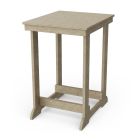 Heritage Patio Counter Table in Weathered Wood