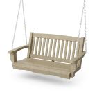 Classic Mission Swing in Weathered Wood