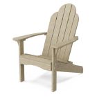 Classic Adirondack Chair in Weathered Wood