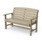 Classic Bench in Weathered Wood