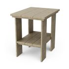 Contemporary Side Table in Weathered Wood