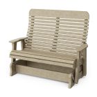 Signature Double Glider in Weathered Wood