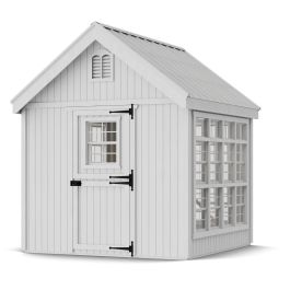 Little Cottage Co. Colonial Gable Greenhouse Panelized Kit