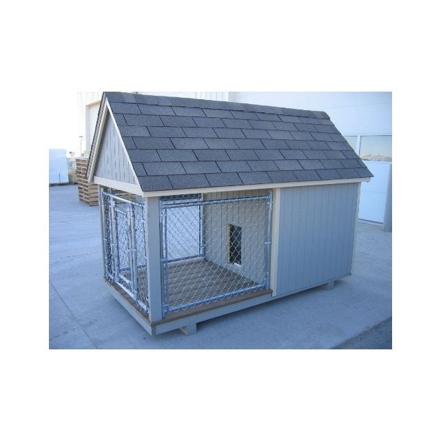 Amish Dog Kennels Pinecraft Kennel Kits Assembled Prefab Kennels Heated Kennels More