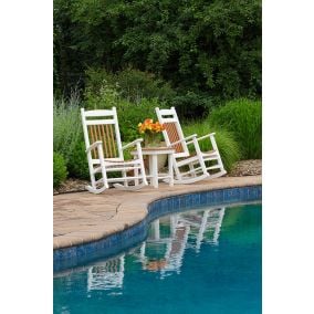 Amish Made Poly Zinn's Miller Porch Rocker