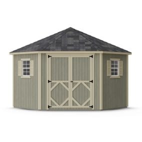 Little Cottage Co. Classic Five Corner Shed - Front