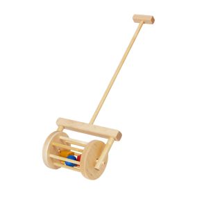 Amish Made Wooden Toy Block Roller - Natural