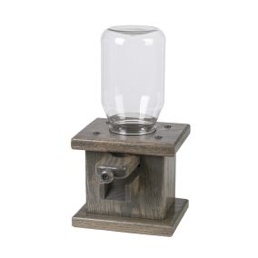 Amish Made Wooden Candy Dispenser - Antique Slate