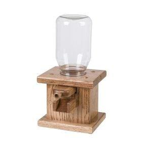 Amish Made Wooden Candy Dispenser - Harvest