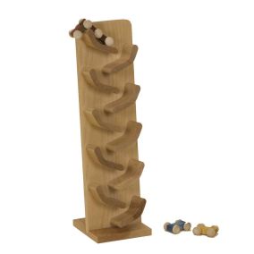 Amish Made Wooden Toy Mini Car Roller - Natural