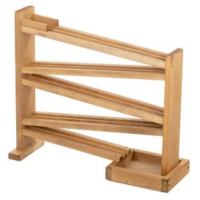 Amish Made Wooden Toy Marble Racetrack - Harvest