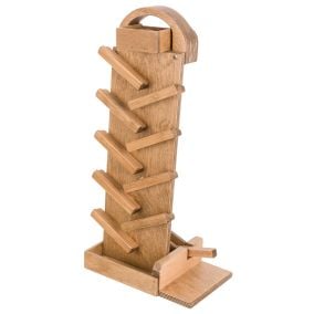 Amish Made Wooden Marble Launcher - Harvest