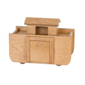 Amish Made Wooden Toy Noah's Ark - Harvest