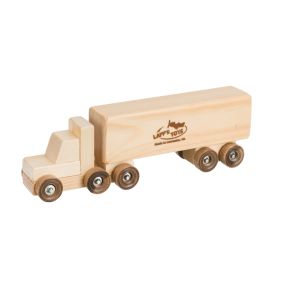 Amish Made Small Wooden Toy Box Truck