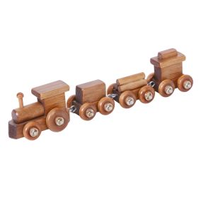 Amish Made Wooden Small Toy Train - Harvest