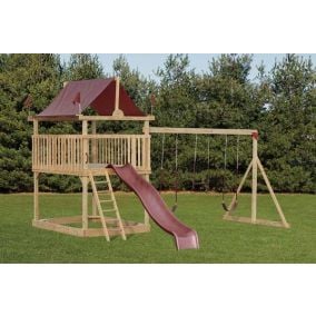 Model 202 Wooden Playstation Swing Set