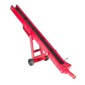 Amish Made Wooden Toy Farm Elevator - Red