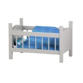 Amish Made Doll Furniture Crib Harvest
