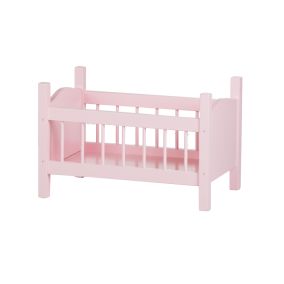 Amish Made Doll Furniture Crib - Pink
