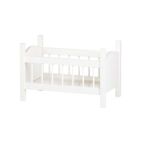 Amish Made Doll Furniture Crib - White