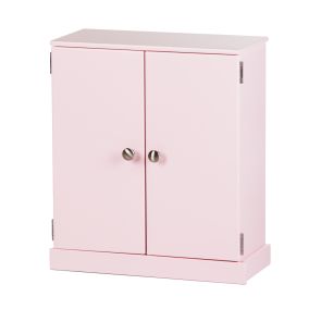 Amish Made Doll Furniture Wardrobe - Pink