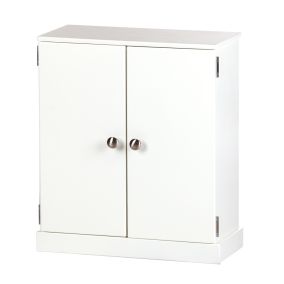 Amish Made Doll Furniture Wardrobe - White